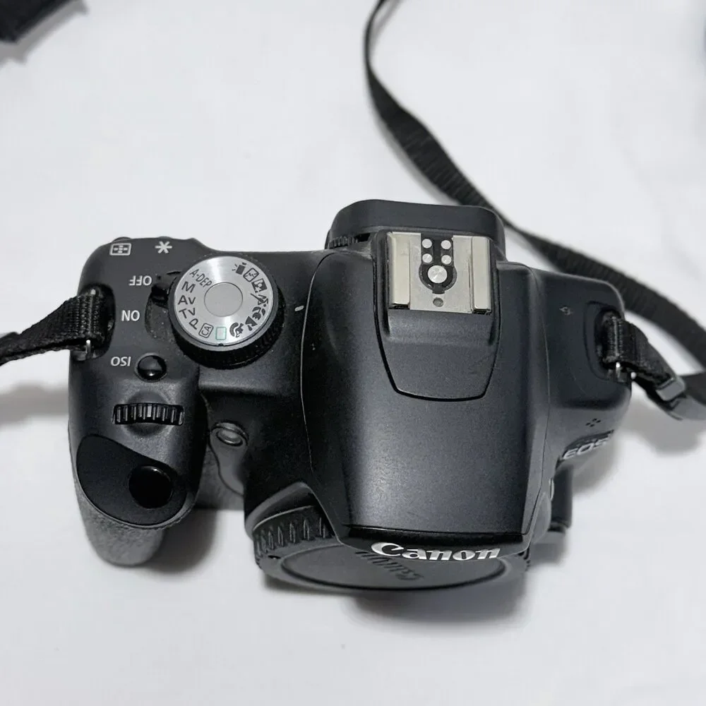 Canon Rebel T1i EOS Camera w/ EFS 18-55mm & 55-250mm Lenses + Carrying Bag